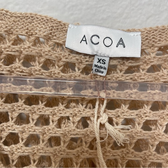 VICI Sayulita Dreaming Crochet Set Pants & Hooded Top Size XS - Picture 3 of 5